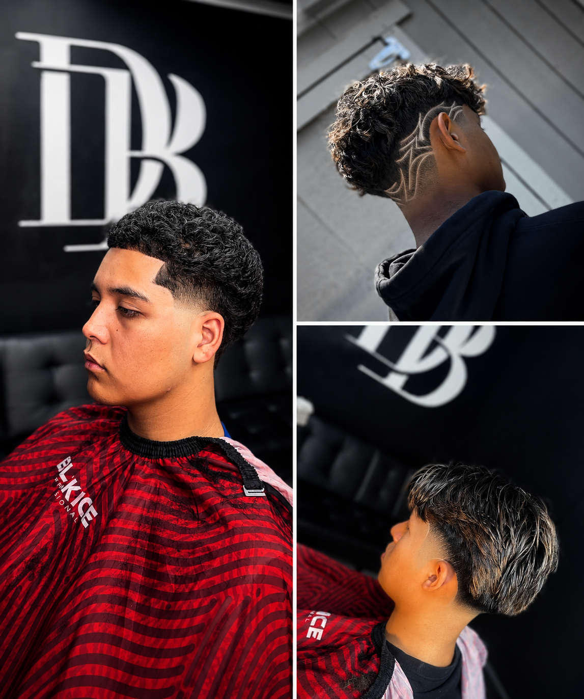 Example haircuts from dblendzz barbershop